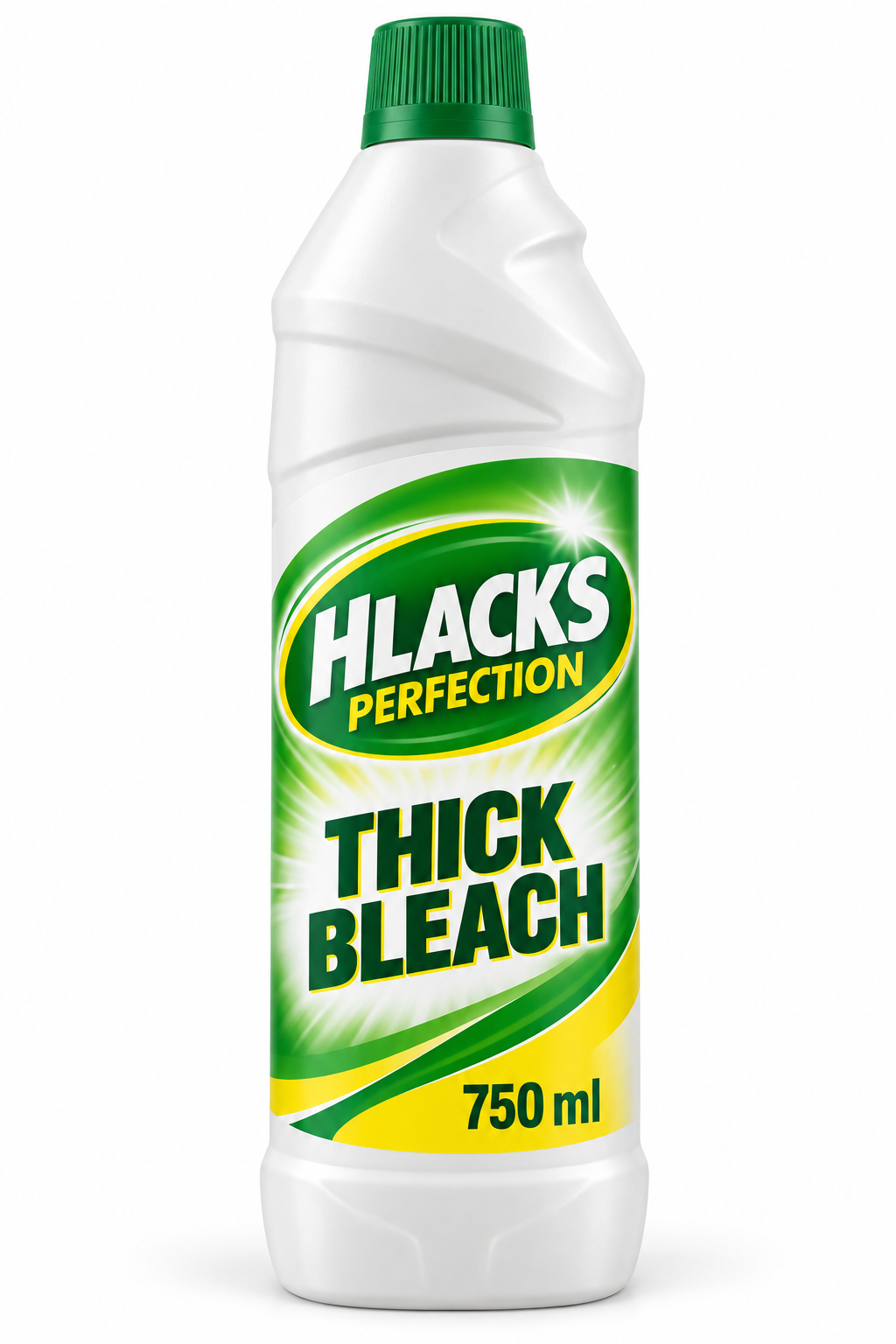 Hlacks Perfection Thick Bleach 750 ml packaging concept