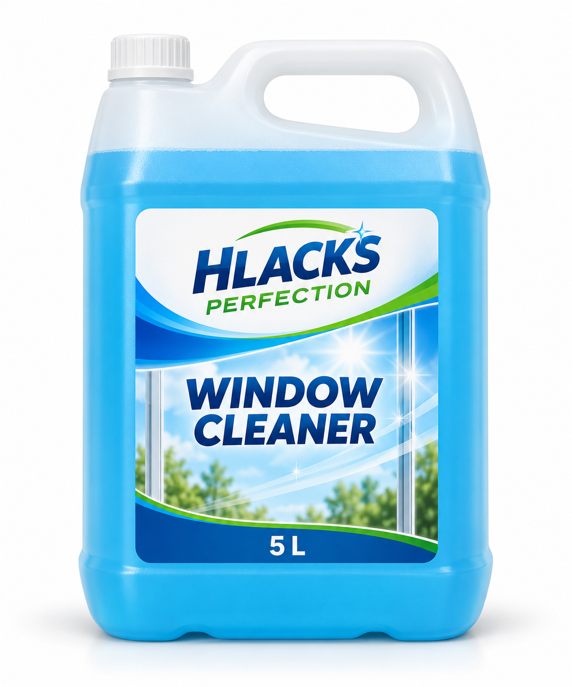 Hlacks Perfection Window Cleaner 5 L packaging concept